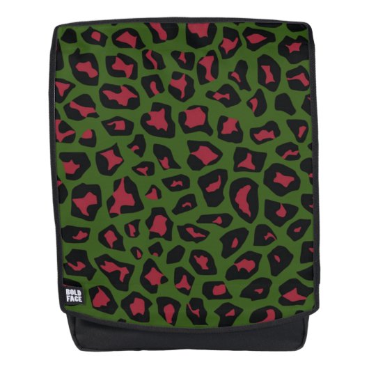 Leopard Seamless Pattern Rugtassen (Voorkant)