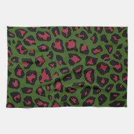 Leopard Seamless Pattern Theedoek