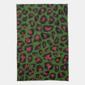 Leopard Seamless Pattern Theedoek (Verticaal)