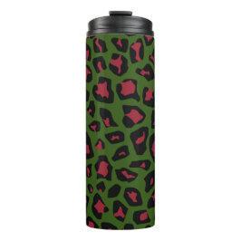 Leopard Seamless Pattern Thermosbeker