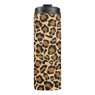 Leopard Seamless Pattern Thermosbeker