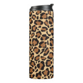 Leopard Seamless Pattern Thermosbeker (Gedraaid links)