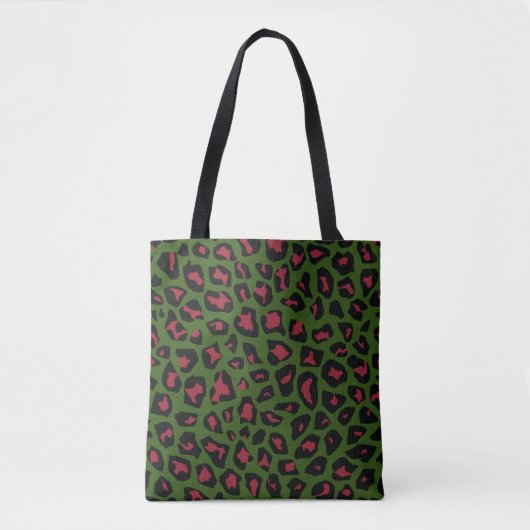 Leopard Seamless Pattern Tote Bag (Voorkant)