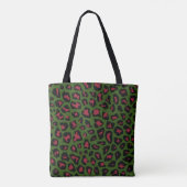 Leopard Seamless Pattern Tote Bag (Achterkant)