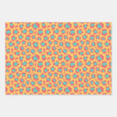 Leopard Set in trendy kleur 2025 Inpakpapier Vel (Voorkant)