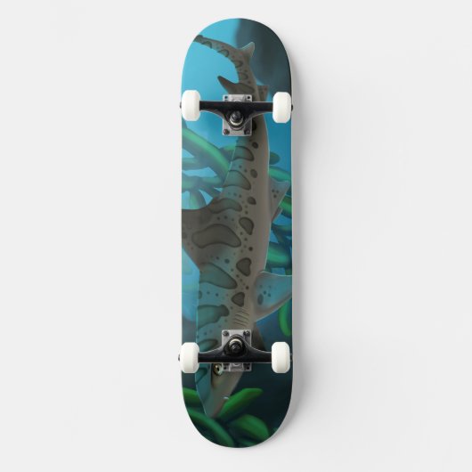 Leopard Shark skateboard (Voorkant)