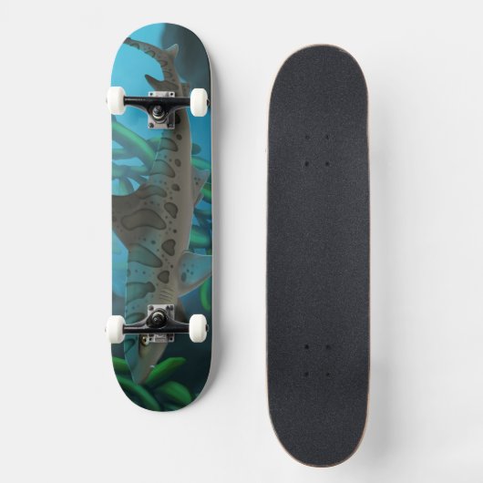 Leopard Shark skateboard (Voorkant)