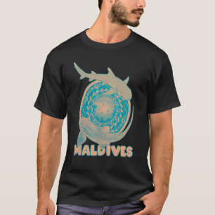 Leopard Shark Whitetip Reef Shark Malediven Duiken T-shirt
