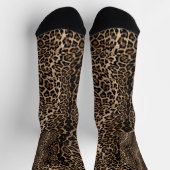 Leopard sheeta animal print sock sokken (Top)