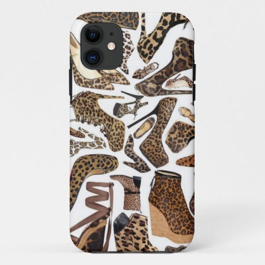 Leopard Shoe Chic Case-Mate iPhone Case (Achterkant)