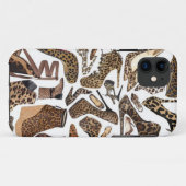 Leopard Shoe Chic Case-Mate iPhone Case (Achterkant (horizontaal))