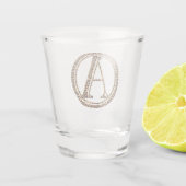 Leopard Shot Glas (Achterkant)