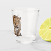 Leopard Shot Glas (Rechts)