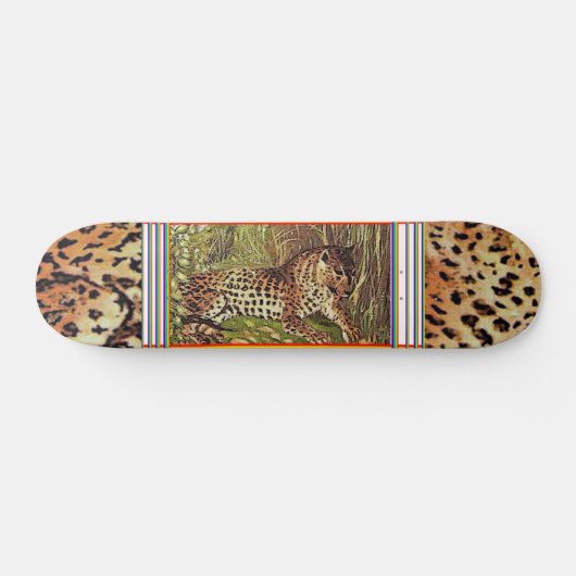 leopard sk.1 skateboard (Horizontaal)