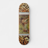 leopard sk.1 skateboard (Voorkant)