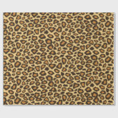 Leopard Skin Animal Patroon Cadeaupapier (Vlak)