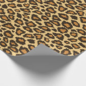 Leopard Skin Animal Patroon Cadeaupapier (Hoek)