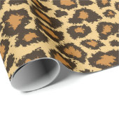 Leopard Skin Animal Patroon Cadeaupapier (Rol Hoek)