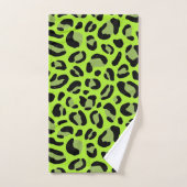 Leopard Skin Animal Print Bath Bad Handdoek (Handdoek)
