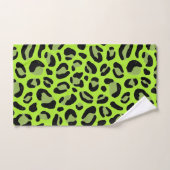 Leopard Skin Animal Print Bath Bad Handdoek (Handdoek)
