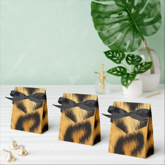 Leopard Skin Animal Print Bedankdoosjes