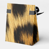 Leopard Skin Animal Print Bedankdoosjes (Achterkant)