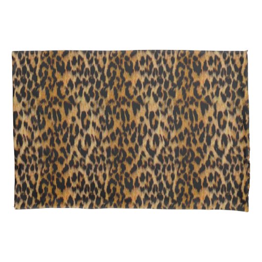 Leopard Skin Animal Print Kussensloop (Voorkant)