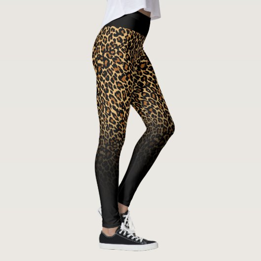 Leopard skin Animal Skin Print Leggings (Rechts)