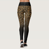 Leopard skin Animal Skin Print Leggings (Achterkant)
