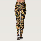 Leopard skin Animal Skin Print Leggings (Achterkant)