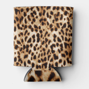 Leopard Skin, Authentiek Wildlife Patroon. Blikjeskoeler