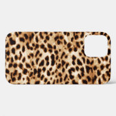 Leopard Skin, Authentiek Wildlife Patroon. Case-Mate iPhone Case (Achterkant (horizontaal))