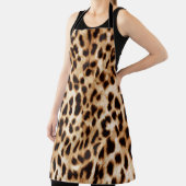 Leopard Skin, Authentiek Wildlife Patroon. Schort (Insitu)