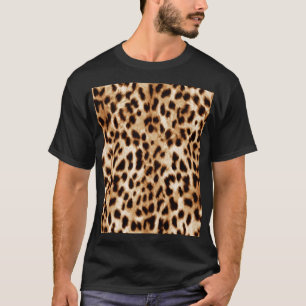 Leopard Skin, Authentiek Wildlife Patroon. T-shirt