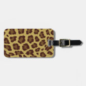 Leopard Skin Bagagelabel (Voorkant horizontaal)