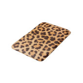 Leopard Skin Bath Mat (Gekanteld)