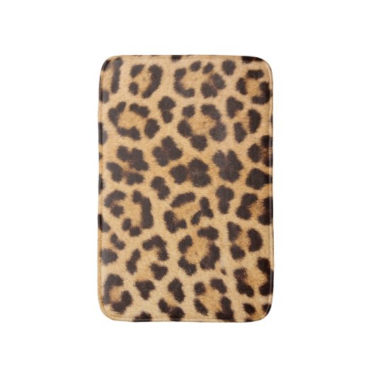 Leopard Skin Bath Mat (Voorkant Verticaal)