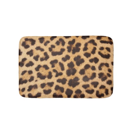 Leopard Skin Bath Mat (Voorkant)