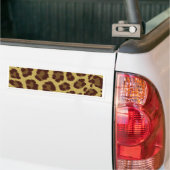 Leopard Skin Bumpersticker (Op Truck)