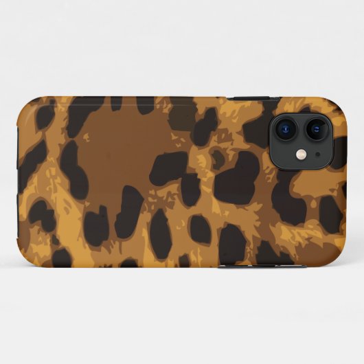 Leopard Skin Case-Mate iPhone Case (Achterkant (horizontaal))