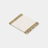 Leopard Skin Fabric Pattern Post-it® Notes (Schuin)