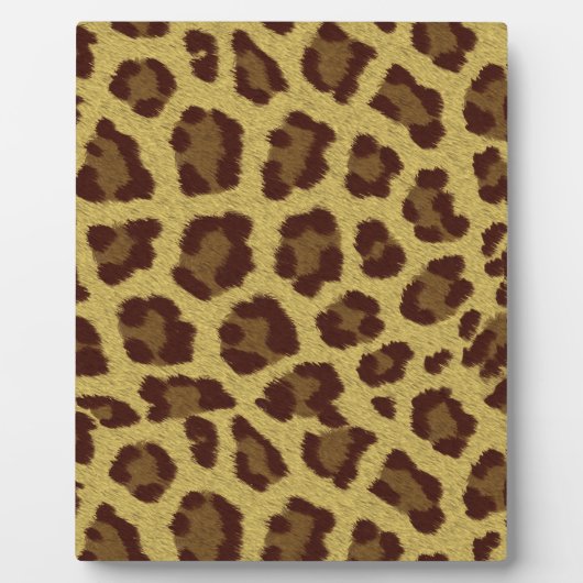Leopard Skin Fotoplaat (Voorkant)