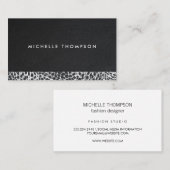 Leopard Skin | Mode Designer Visitekaartje (Voorkant / Achterkant)