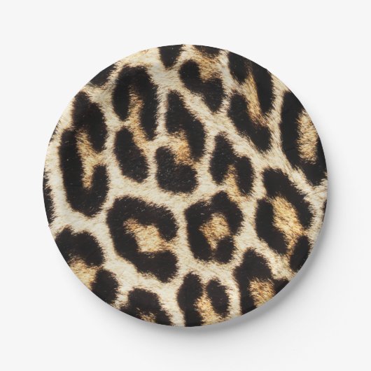 Leopard Skin Paper Bord (Voorkant)