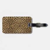 Leopard Skin Pattern Bagagelabel (Achterkant horizontaal)