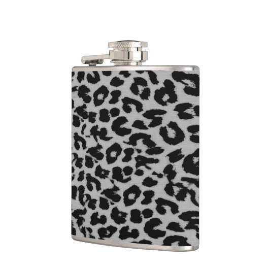 Leopard Skin Pattern Heupfles (Links)