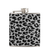 Leopard Skin Pattern Heupfles (Voorkant)