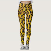 leopard skin pattern leggings (Voorkant)