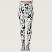 Leopard Skin Pattern Leggings (Voorkant)