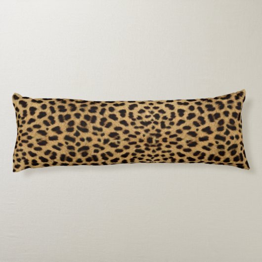 Leopard Skin Pattern Lichaamskussen (Achterkant)
